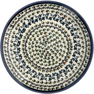 Talerz deserowy 16 cm Bolesławiec Dekor 1165A 1