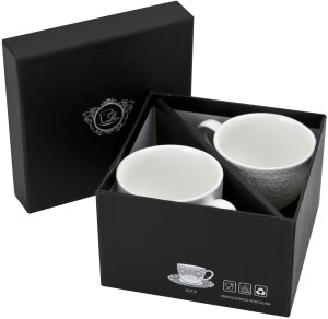 Komplet 2 filiżanek do espresso 75 ml + spodki Alice 8