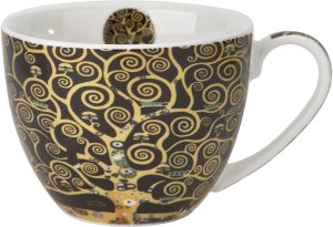 Komplet 6 filiżanek 250 ml + spodki Tree of Life 9