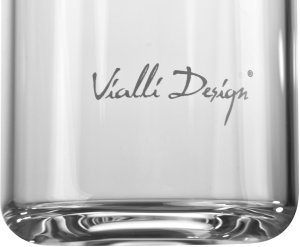 Szklana butelka na wodę 540 ml Fuori granatowa 5