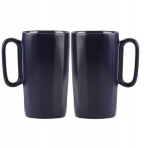 Vialli Design - FUORI - Kubki 2szt 330ml - Granatowy 1
