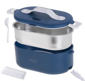 CR 4517 Pojemnik na żywność - podgrzewany - zestaw - metalowy pojemnik + komplet sztućców + woreczek podróżny 4