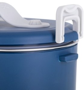 CR 4517 Pojemnik na żywność - podgrzewany - zestaw - metalowy pojemnik + komplet sztućców + woreczek podróżny 5