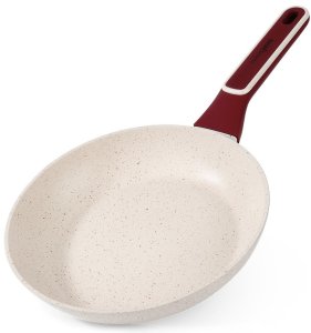 Patelnia Granitowa Indukcja Gaz Nieprzywierająca Solidna TERRESTRIAL 24 cm 1