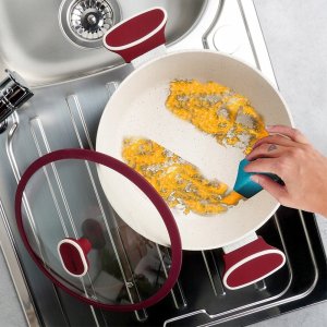 NAVA Garnek Granitowy ze Szklaną Pokrywką Gaz Indukcja 26 cm 5,2 L 23