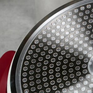 NAVA Garnek Granitowy ze Szklaną Pokrywką Gaz Indukcja 26 cm 5,2 L 27