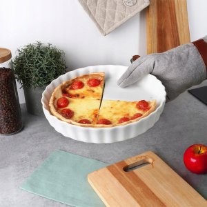 Vilde Forma do Pieczenia Tarty na Tartę Ceramiczna Tortownica ORION 24,5 cm 4