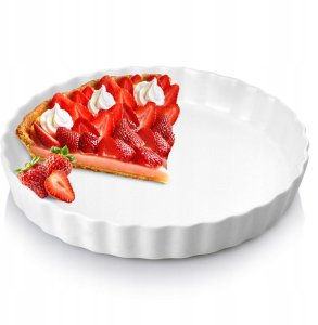 Vilde Forma do Pieczenia Tarty na Tartę Ceramiczna Tortownica ORION 24,5 cm 8