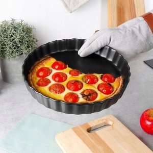 Vilde Forma do Pieczenia Tarty na Tartę Ceramiczna Tortownica ORION 24,5 cm 3