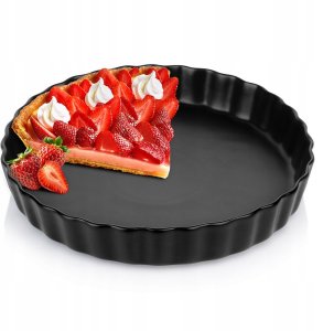 Vilde Forma do Pieczenia Tarty na Tartę Ceramiczna Tortownica ORION 24,5 cm 7