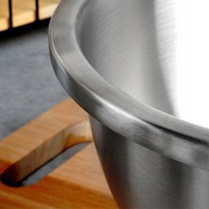 NAVA Miska Kuchenna do Miksowania Stalowa Lekka Nierdzewna NAVA 20 cm 1,5 L 4
