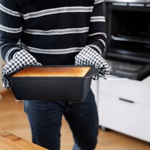 Forma do Wypiekania Chleba z Pokrywką Żeliwna VILDE 35 cm 3 L 5