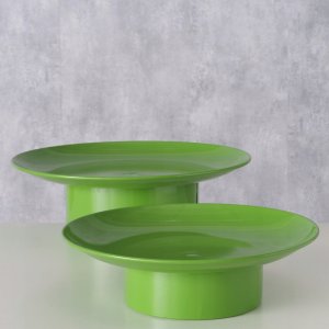 Patery metalowe na nóżce PLANA, 2 szt. Ø 32,5-28 cm 3