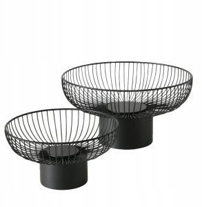 Patery metalowe na owoce CINDY, 2 szt. Ø 30-39 cm 1
