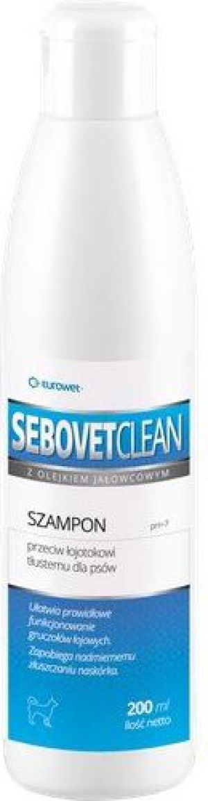 EUROWET Sebovet-Clean - przeciw łojotokowi dla psa 200ml 1