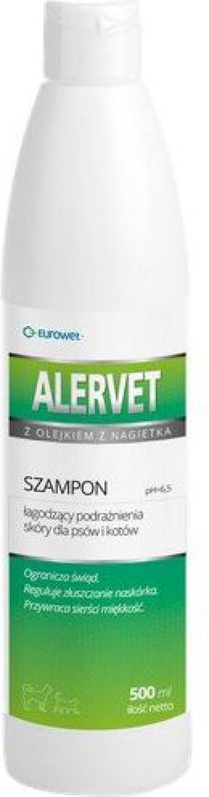EUROWET Alervet - szampon łagodzący podrażnienia 500ml 1