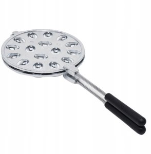 FORMA DO ORZESZKÓW CIASTEK PATELNIA DO PIECZENIA ORZECHÓW DUŻA OPIEKACZ 2