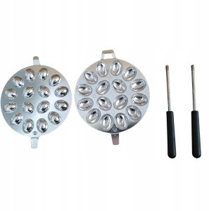 FORMA DO ORZESZKÓW CIASTEK PATELNIA DO PIECZENIA ORZECHÓW DUŻA OPIEKACZ 4