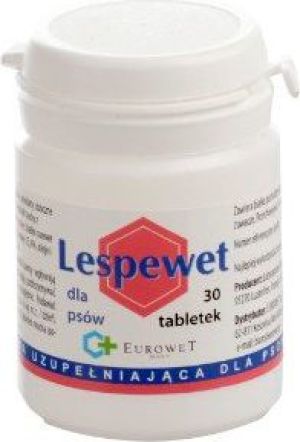 EUROWET Lespewet dla psa 30tabl. 2
