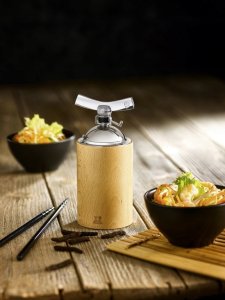 Młynek do pieprzu i przypraw 16 cm Isen naturalny 6