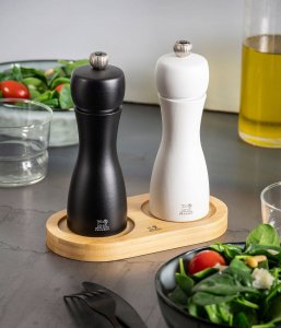 Peugeot LINEA Podstawka do młynków  bambusowa, natural 2