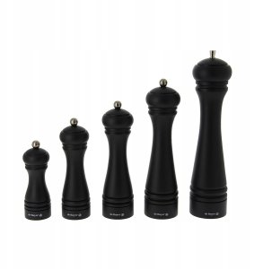 Młynek do przypraw De Buyer JAVA Młynek do soli 18 cm czarny matowy 2