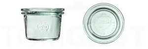Weck Słoik Mini-Sturz 80 ml z pokrywą, 12 sztuk (WE-080-60P) 8