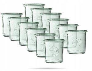 Weck Słoik Mini-Sturz 140 ml z pokrywą  - op. 12 szt 2