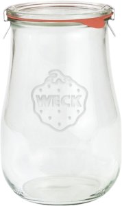 Słoik Tulpe 1750 ml z pokrywą - op. 4 szt 2