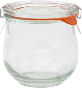 Słoik Tulpe 370 ml z pokrywą - op. 6 szt 2