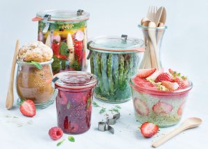 Słoik Mold 850 ml z pokrywą - op. 6 szt 14