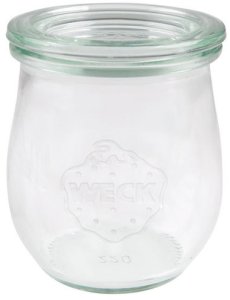 Słoik Tulpe 220 ml z pokrywą - op. 12 szt 1