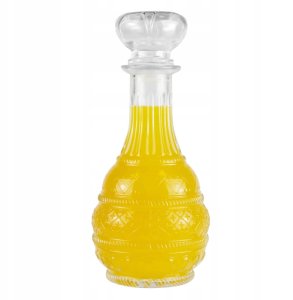 KARAFKA BUTELKA 500ML + SZKLANY KOREK 1