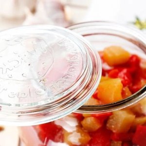 Słoik Tulpe 1062 ml z pokrywą - op. 6 szt 11