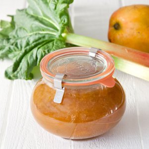 Słoik  Deco 560 ml z pokrywą - op. 6 szt 2