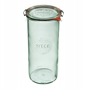 Słoik cylindryczny 1500 ml (6 szt),pok,usz, zap x2 1