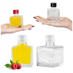 Butelka ANNA 100ML na nalewkę likier IDEALNA NA PREZENT szklane butelki 1