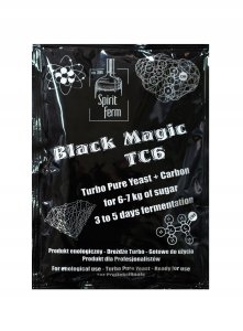 Drożdże GORZELNICZE SF TC6 BLACK MAGIC z węglem Aktywnym 1