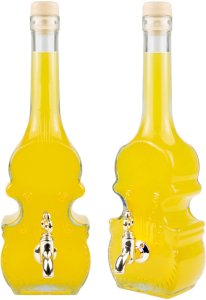 Butelka KARAFKA SKRZYPCE z kranikiem 500ml NALEWKA WINO PREZENT 1
