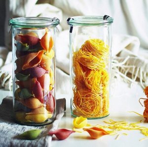 Słoik cylindryczny 1590 ml z pokrywą - op. 6 szt 5