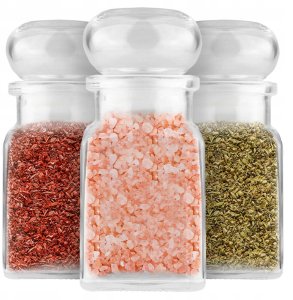 12X Słoiczki szczelne na przyprawy 150ml + pokrywa 1
