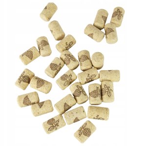 20x KORKI DO BUTELEK WINO 23X38 korek do wina nalewek 1