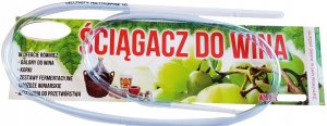 ŚCIĄGACZ DO WINA ZE SZKLANYMI KOŃCÓWKAMI - 100CM 1