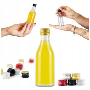 5x Butelka szklana MINI MONOPOL 50ml BUTELKI miniaturki na alkohol prezent 1