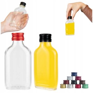 5x Butelka PIERSIÓWKA 100ml + zakrętka NA PREZENT WESELE WÓDKĘ BIMBER 1