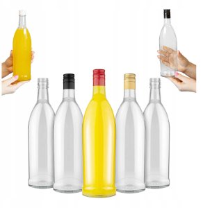 10x Szklane Butelki Iskra 500ml Na Alkohol Sok Wino Nalewki Prezent 1
