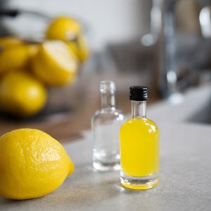 Bimberek Butelka Szklana TADEK 50ml Mini Butelki Na Nalewki Wino + ZAKRĘTKA 10