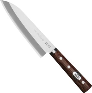 Kanetsune 2000 Shiro-2/SS Nóż Santoku 16,5 cm 1