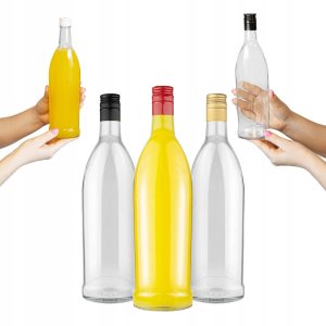 5x Butelki Szklane Iskra 500 ml Na Alkohol Sok Wino Nalewki - Domowe Wyroby 1