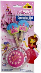 Kuki Zestaw do Muffinek Princess 48 szt. 1